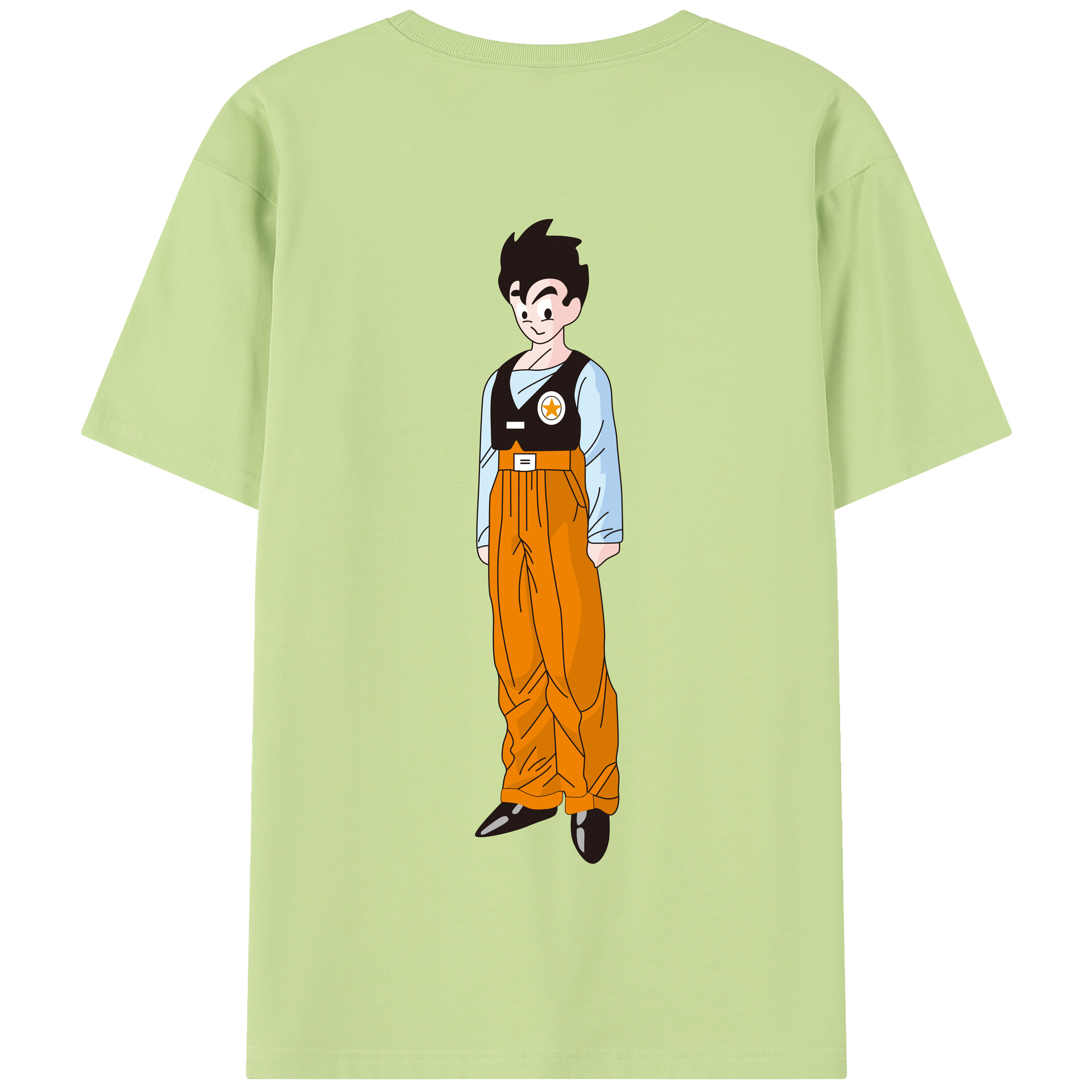 （画像用） ドラゴンボール DRAGON BALL 綿100％半袖Tシャツ（背面プリント）